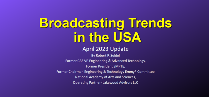 Broadcasting Trends in the USA – April 2023